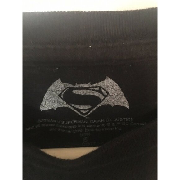 DC Comics Batman Vs Superman Dawn Of Justice Men’s Sz S T Shirt Black - Picture 2 of 4